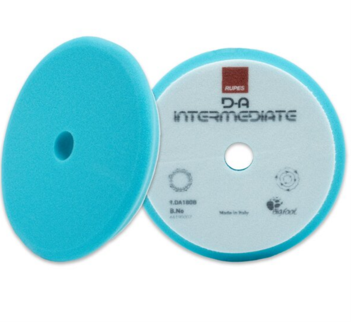 Rupes DA-Polierschwamm Intermediate 130/150mm hellblau