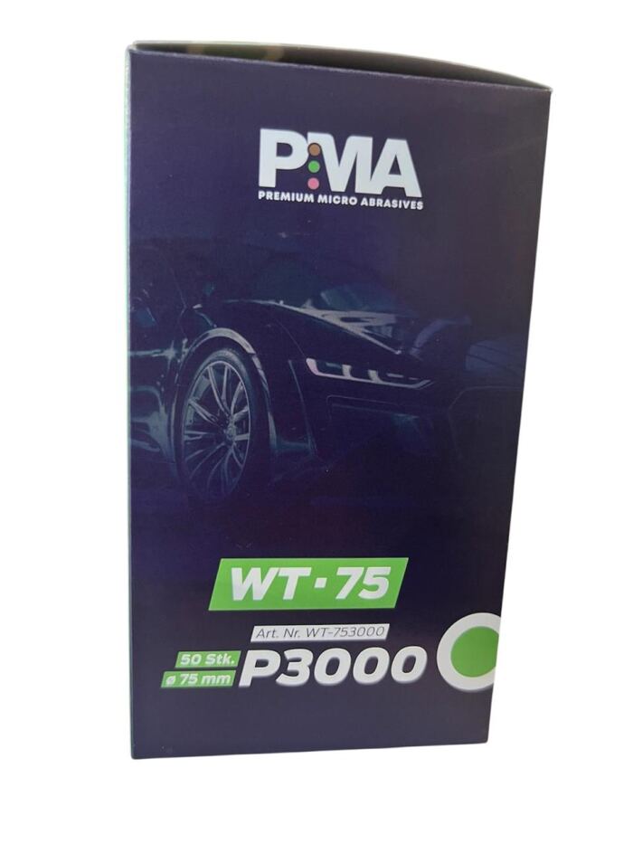 PMA TriFin WT-75 Feinschleifscheiben Ø75mm P3000